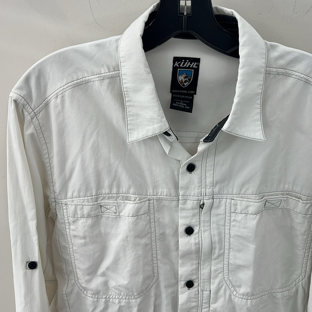 Kuhl Men’s long sleeve button down.